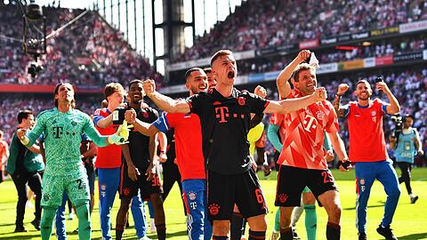 Der FC Bayern München siegte in Köln und wurde doch noch deutscher Meister.