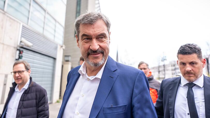 Markus Söder (CSU) freut sich über den Koalitionsvertrag. Bei seiner Mütterrente musste er keine Abstriche machen.