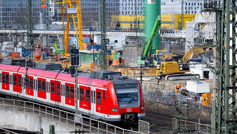 Der Bau der zweiten S-Bahn-Stammstrecke verursacht auf der bestehenden immer wieder Probleme. (Archivbild) Der Bau der zweiten S-Bahn-Stammstrecke verursacht auf der bestehenden immer wieder Probleme. (Archivbild)