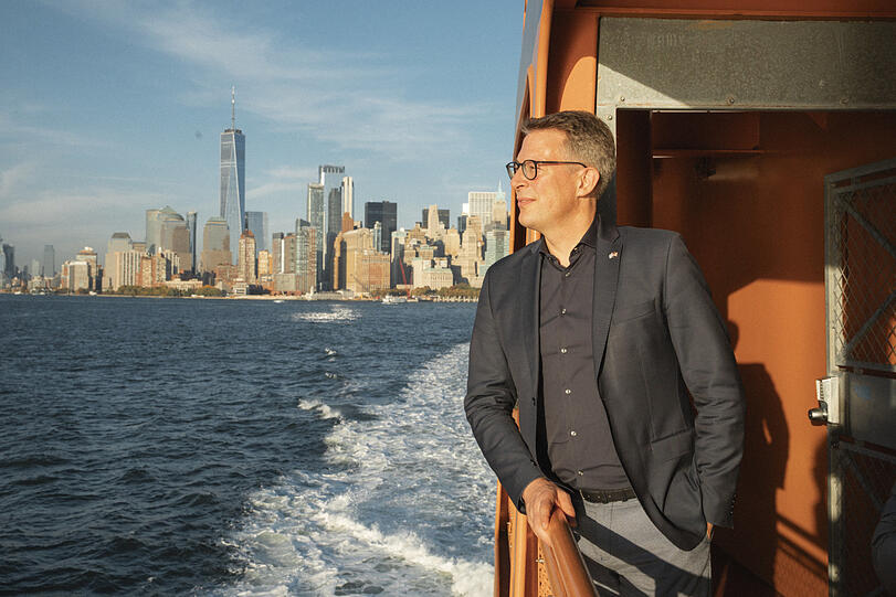 Markus Blume in New York.