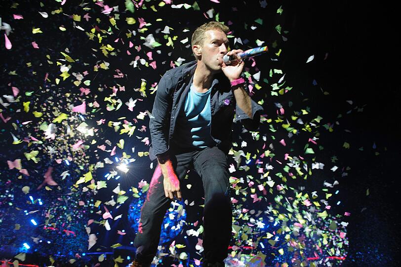 Sehen Sie hier noch mehr Bilder vom Coldplay-Konzert in München.