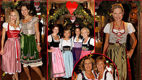 "Achtung Dekolleté"! Promi-Ladys wie Uschi Glas und Nina Ruge feiern im Käfer. Alle Bilder!