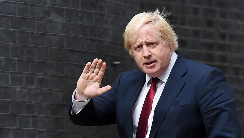 Der neue britische Außenminister Johnson nimmt zum ersten Mal teil. Vor kurzem hatte er sich noch an einem Erdogan-Schmähgedicht versucht. Foto: Andy Rain Der neue britische Außenminister Johnson nimmt zum ersten Mal teil. Vor kurzem hatte er sich noch an einem Erdogan-Schmähgedicht versucht. Foto: Andy Rain
