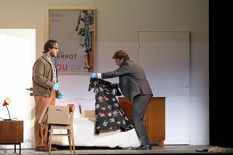 Andrzej Filonczyk und Jonas Kaufmann in Erich Wolfgang Korngolds Oper "Die tote Stadt".