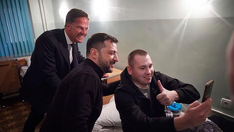 Teile der Ukraine mögen besetzt sein, aber für Präsident Selenskyj sind ihre Grenzen rechtlich nicht verhandelbar.