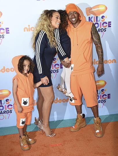 Mariah Carey und Ex Nick Cannon mit den Kindern Moroccan und Monroe