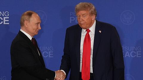US-Präsident Donald Trump schwenkte nach dem Gipfel in Alaska auf die russische Linie ein.