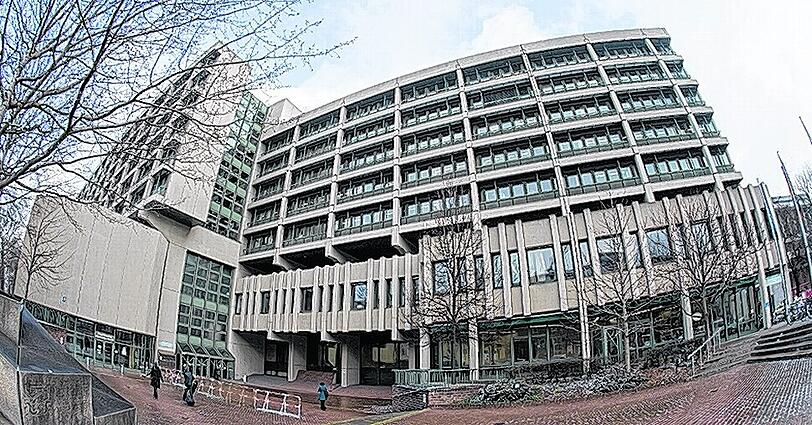Ab Mittwoch im Blickpunkt der Öffentlichkeit: das Justizzentrum an der Nymphenburger/Sandstraße.