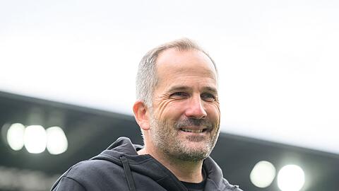 Am Geburtstag im Stadion: Manuel Baum. (Archivbild)