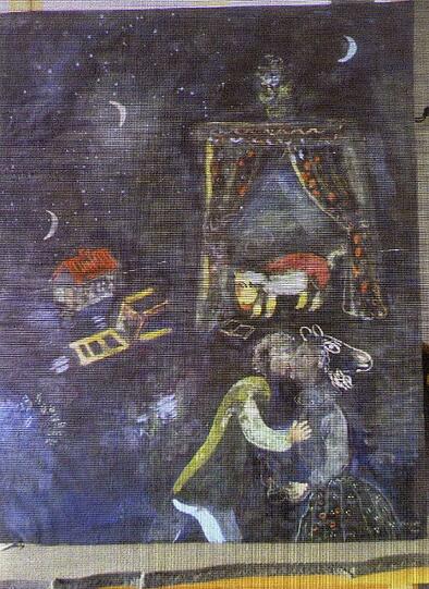 Dieser Marc Chagall wurde der Presse präsentiert.