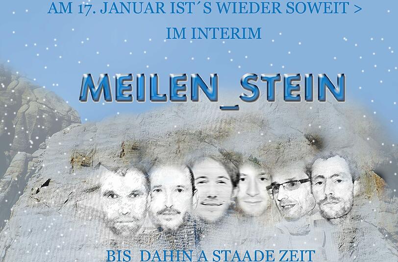 Meilen Stein rocken am Samstag im Laimer Bürgertreff.