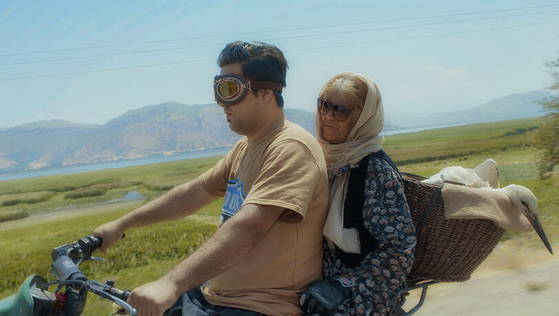Der Film &bdquo;Singing Wings&ldquo; begleitet eine iranische Frau, die versucht, einen verletzten Storch zu retten.	Foto: Dok.Fest