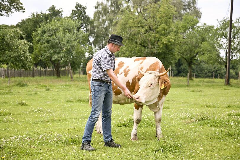Landwirt Albert Stürzer ist einer von rund 160 Ökobauern im Mangfalltal. Die SWM unterstützen die Umstellung der Höfe und helfen bei der Vermarktung der Produkte. Der gemeinsame Einsatz trägt maßgeblich dazu bei, dass das Münchner Trinkwasser beste Qualität hat.