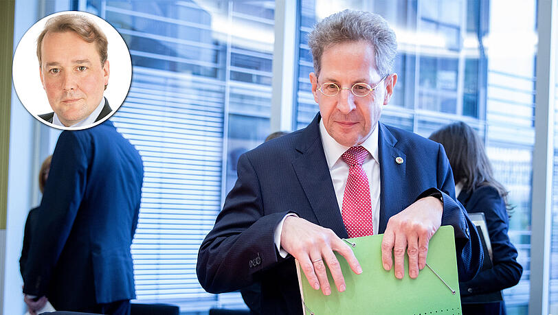 Dass Hans-Georg Maaßen weiterhin Vefassungsschutzpräsident bleiben will, ist für Torsten Henke vollkommen unverständlich. Dass Hans-Georg Maaßen weiterhin Vefassungsschutzpräsident bleiben will, ist für Torsten Henke vollkommen unverständlich.