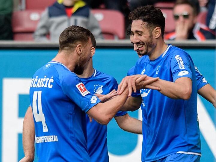 Hoffenheims Ishak Belfodil (r) traf neunmal in den vergangenen acht Spielen.