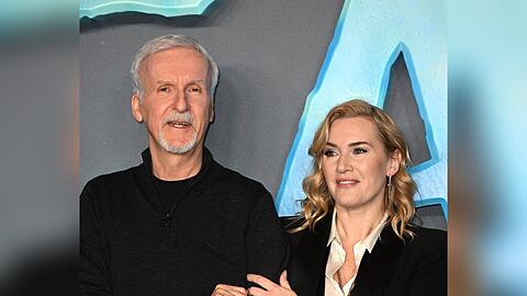 Vergeben und vergessen? James Cameron und Kate Winslet im Dezember 2022 bei einem Pressetermin zu "Avatar: The Way of Water".