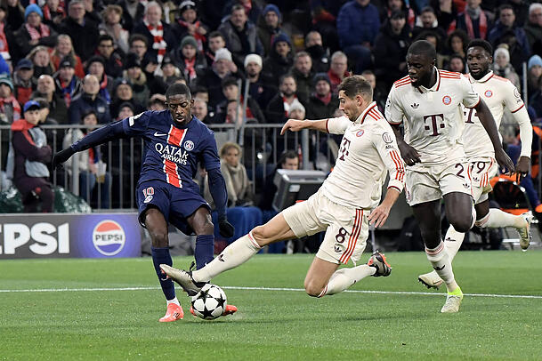 Mied gegen Paris keine Zweikämpfe: Mittelfeld-Ass Leon Goretzka. Mied gegen Paris keine Zweikämpfe: Mittelfeld-Ass Leon Goretzka.
