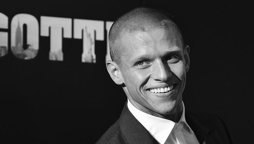 Spencer Lofranco auf der Premiere von "Gotti" im Jahr 2018 in New York. Spencer Lofranco auf der Premiere von "Gotti" im Jahr 2018 in New York.