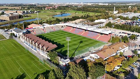 Der Sportpark Unterhaching k&ouml;nnte k&uuml;nftig dem FC Bayern geh&ouml;ren.