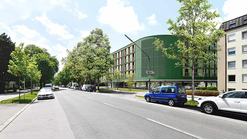 Reinmarplatz: Stelzenhaus Nummer zwei in München soll so aussehen.