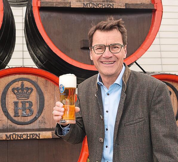„Ich bin Brauer mit Seele“: Hofbräu-Direktor Jörg Lehmann (56). „Ich bin Brauer mit Seele“: Hofbräu-Direktor Jörg Lehmann (56).