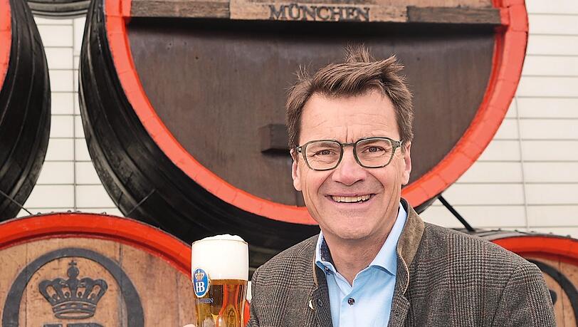 „Ich bin Brauer mit Seele“: Hofbräu-Direktor Jörg Lehmann (56). „Ich bin Brauer mit Seele“: Hofbräu-Direktor Jörg Lehmann (56).