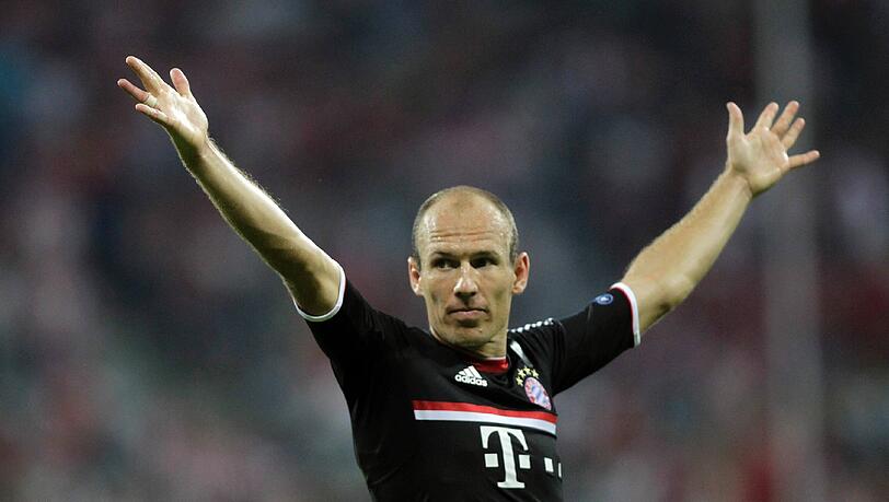 Bald wieder im Team? Arjen Robben. Bald wieder im Team? Arjen Robben.