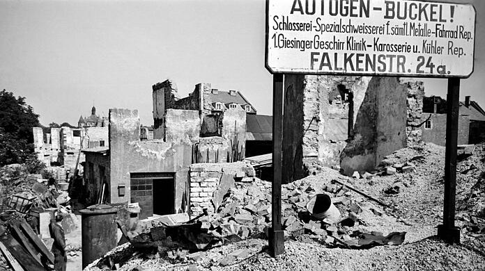 So sahen weite Teile Münchens im Jahr 1948 aus, als Paula Hitler Anspruch auf das Haus am Prinzregentenplatz und das weitere Erbe ihres Bruders Adolf erhob.
