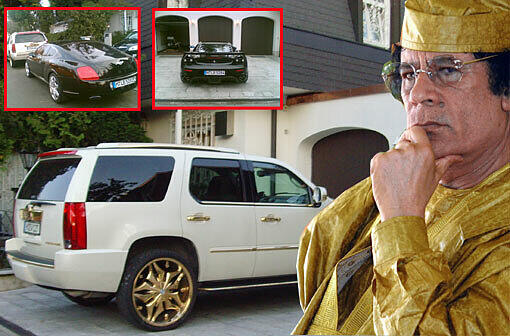 Gaddafi und der Mega-Fuhrpark seines Sohns in München: Die AZ zeigt die Edelkarrossen...