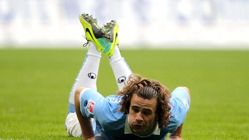 Die Löwen waren am Boden - und haben sich wieder rausgekämpft: Yannick Stark. Die Löwen waren am Boden - und haben sich wieder rausgekämpft: Yannick Stark.