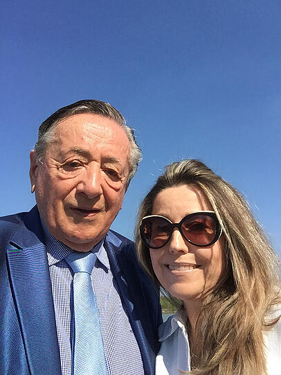 Richard Lugner und Andrea verbrachten Ostern in Paris