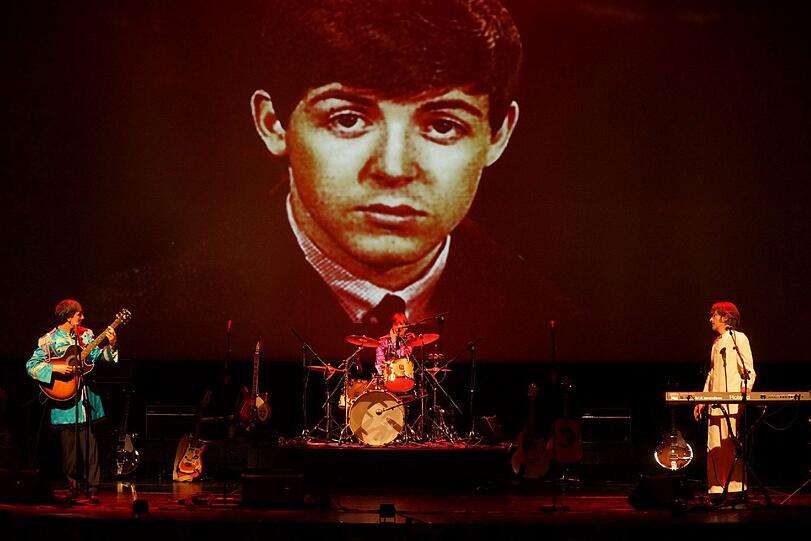 Im Gasteig zeigt Filmemacher Klaus Bichlmeier das Beatles-Musical mit Kurzfilmen. So war die Premiere.