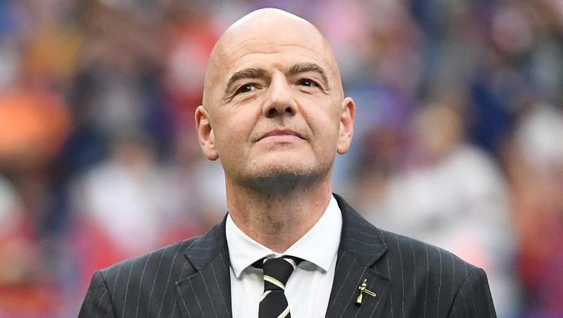 Gianni Infantino, Präsident der FIFA. Gianni Infantino, Präsident der FIFA.
