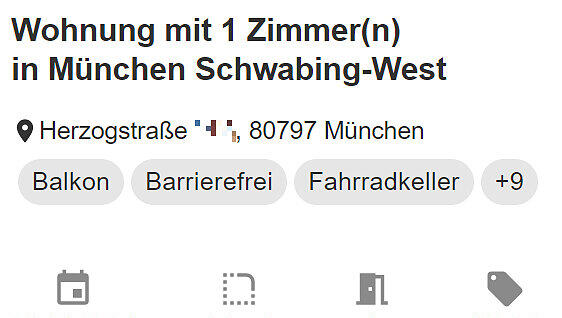 36 Quadratmeter in der Herzogstraße wären für 1.390 Euro zu haben. (Die Hausnummer wurde von der Redaktion gepixelt.) 36 Quadratmeter in der Herzogstraße wären für 1.390 Euro zu haben. (Die Hausnummer wurde von der Redaktion gepixelt.)