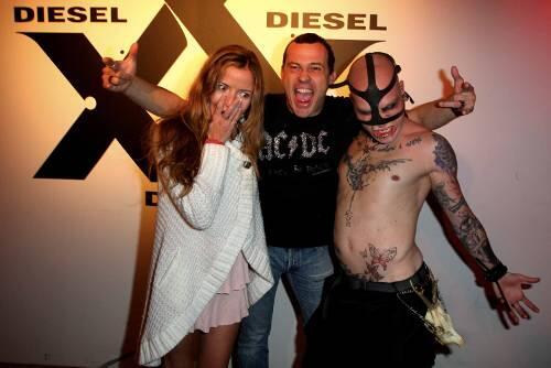 Wild: Das Modelabel "Diesel" feierte eine rauschende Party