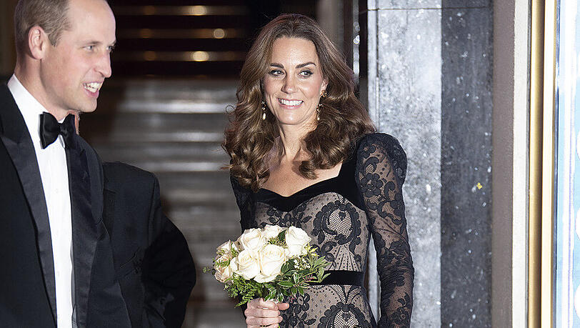 Herzogin Kate und Prinz William bei der "Royal Variety Performance" im Londoner Palladium Herzogin Kate und Prinz William bei der "Royal Variety Performance" im Londoner Palladium