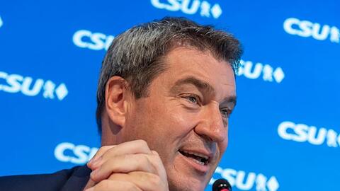 Markus Söder, CSU-Parteivorsitzender und Ministerpräsident von Bayern. Foto: Peter Kneffel/Archivbild
