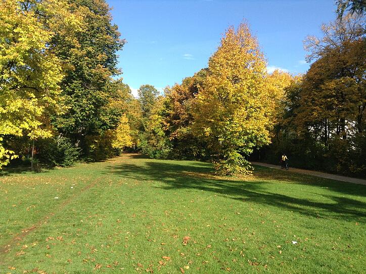 Goldener Oktober in Harlaching