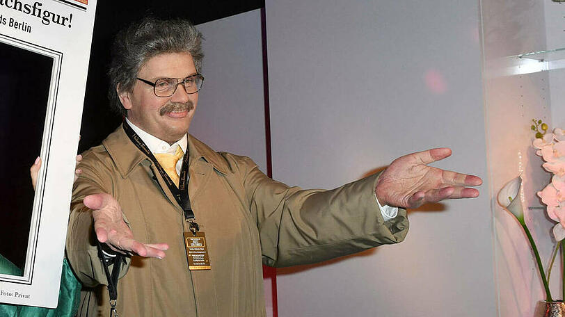 Die Wachsfigur von Horst Schlämmer alias Hape Kerkeling bei "Madame Tussauds" in Berlin.