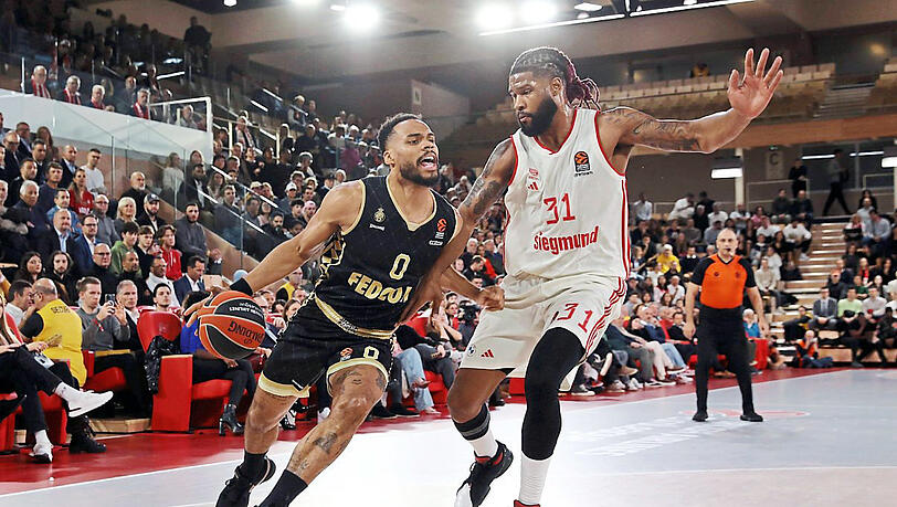 "Es gab keinen Widerstand": Die Bayern um Devin Booker (rechts) unterliegen bei Tabellenführer AS Monaco.