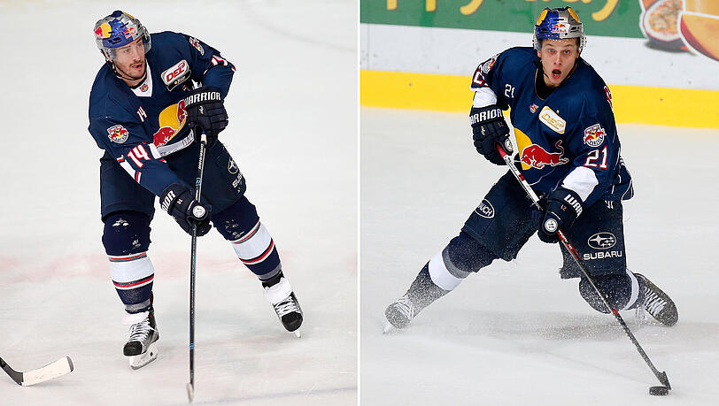 Schmerzlich vermisst: Steve Pinizzotto (links) und Dominik Kahun. Schmerzlich vermisst: Steve Pinizzotto (links) und Dominik Kahun.