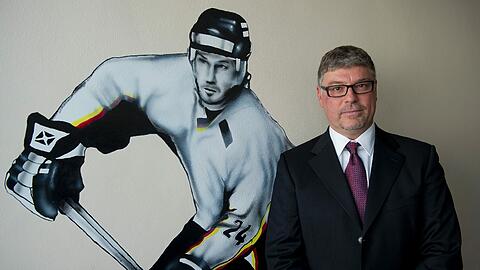Eishockey-Bundestrainer und Sportdirektor Pat Cortina.