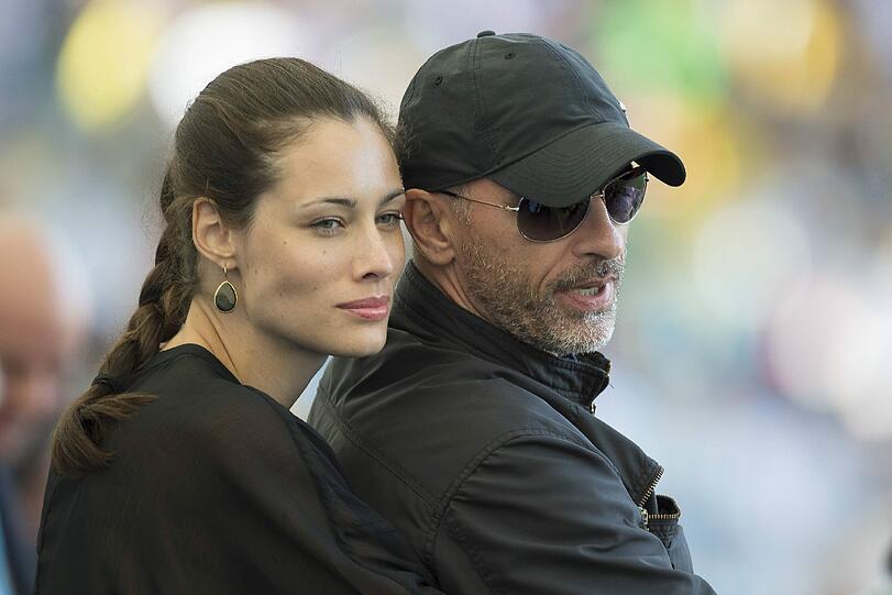 Marica Pellegrini mit Eros Ramazzotti