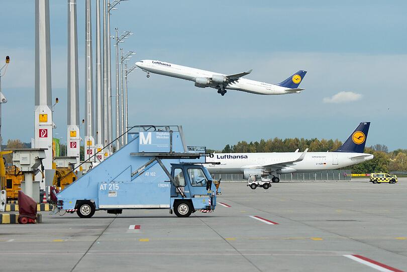 Ausfälle aber kein Chaos: Die Fluggäste haben sich auf den Piloten-Streik der Lufthansa am Dienstag in München eingestellt.