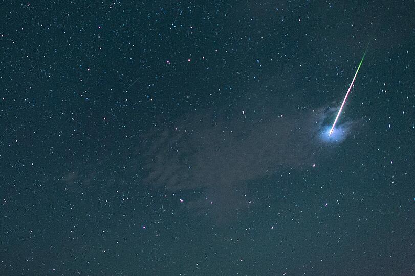 Sternschnuppen-Nacht über Deutschland: Die Bilder aus der Nacht von Mittwoch auf Donnerstag.