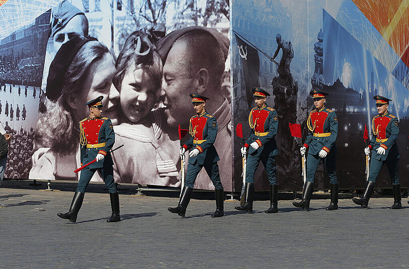 Militärparade in Moskau zum 71. Jahrestag des Siegs über Hitler-Deutschland: Die Bilder.