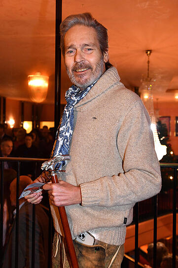 Jacques Breuer bei der Premiere von "Alle unter eine Tanne" 2022 in der Komoedie Bayerischer Hof.