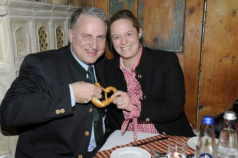 Frisch verheiratet: Wiesn-Wirt Christian Schottenhamel und seine Frau Johanna Halser.