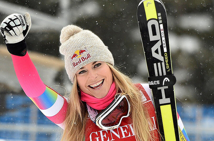 Lindsey Vonn feierte in Lake Louise ihr perfektes Comeback.
