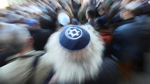 Ein Mann jüdischen Glaubens mit einer Kippa. (Symbolbild)